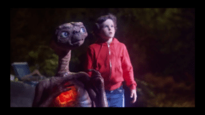 Still from movie ET
